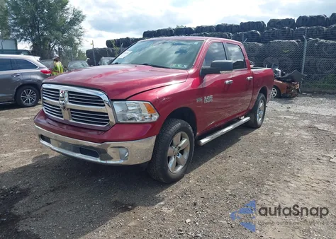 2014 Ram 1500 Big Horn z USA, uszkodzony, nr VIN 1C6RR7LT1ES231813